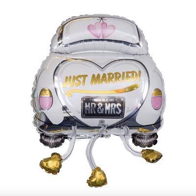 Balon gigant Folie nunta Just Married, Proaspat Casatoriti, 110 cm