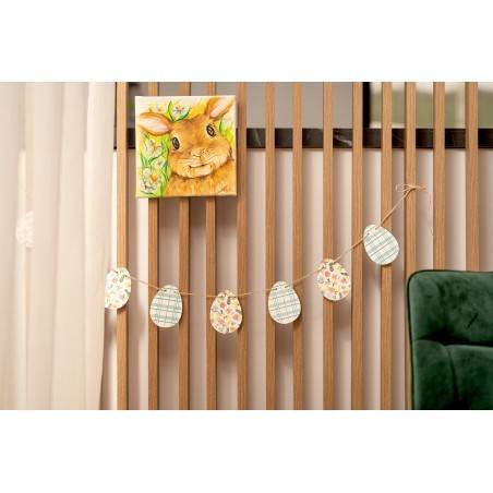 banner de Paste, 8 oua/set, ghirlanda decorativa