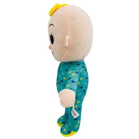 bebelus textil cu detalii brodate, 10 melodii, 26 cm