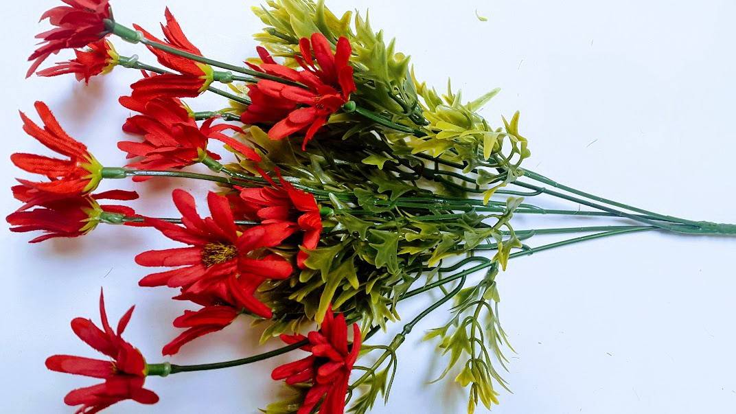 buchet flori artificiale