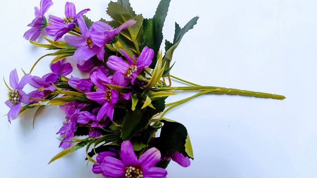 buchet flori artificiale