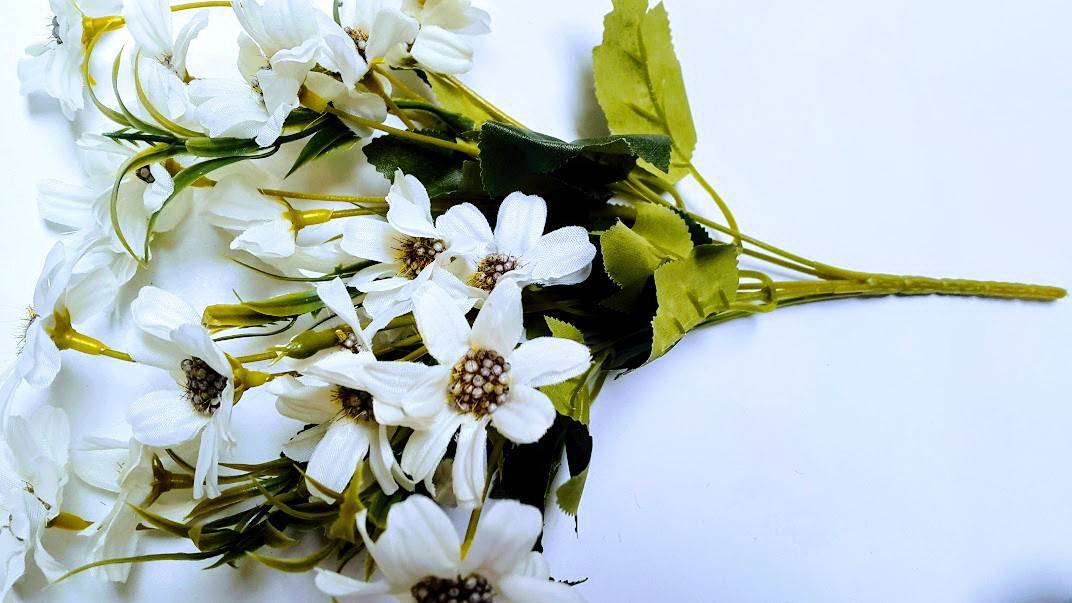 buchet flori artificiale