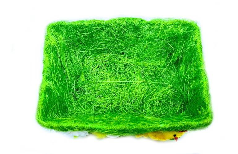 cos decorativ de Paste, dreptunghiular, verde