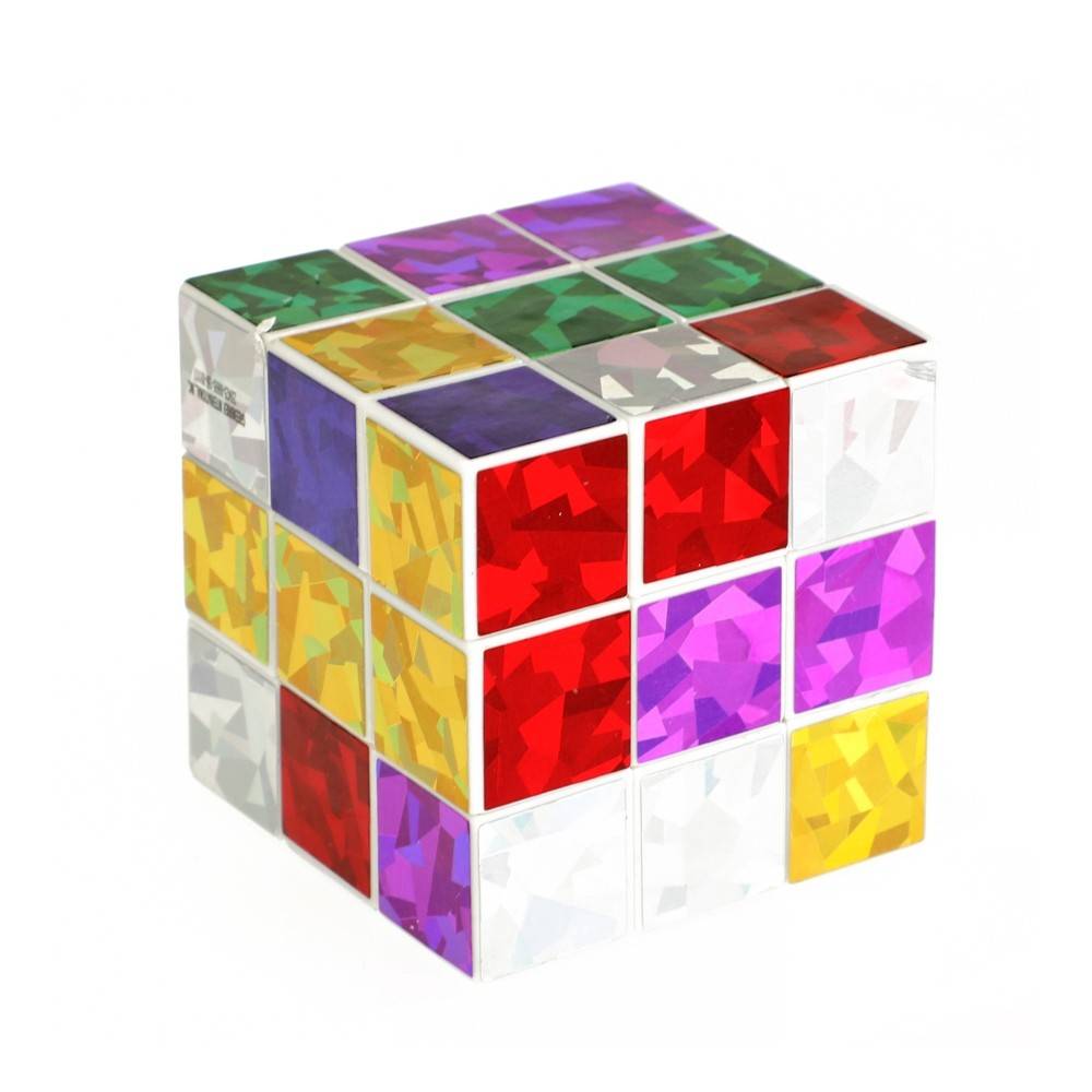 cub magic, tip rubik, Glitter, 3x3, 6.2 cm