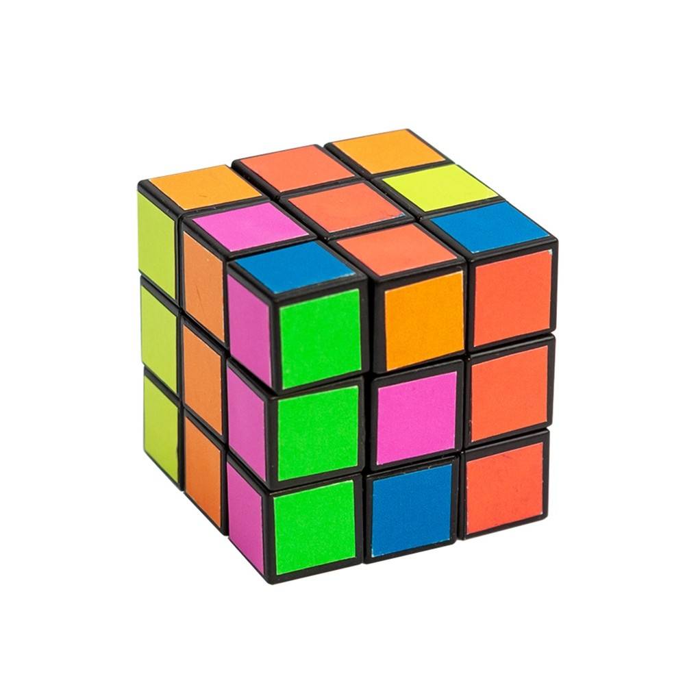 cub magic, tip rubik, mini, neon, 3x3, 3 cm, Trendhaus