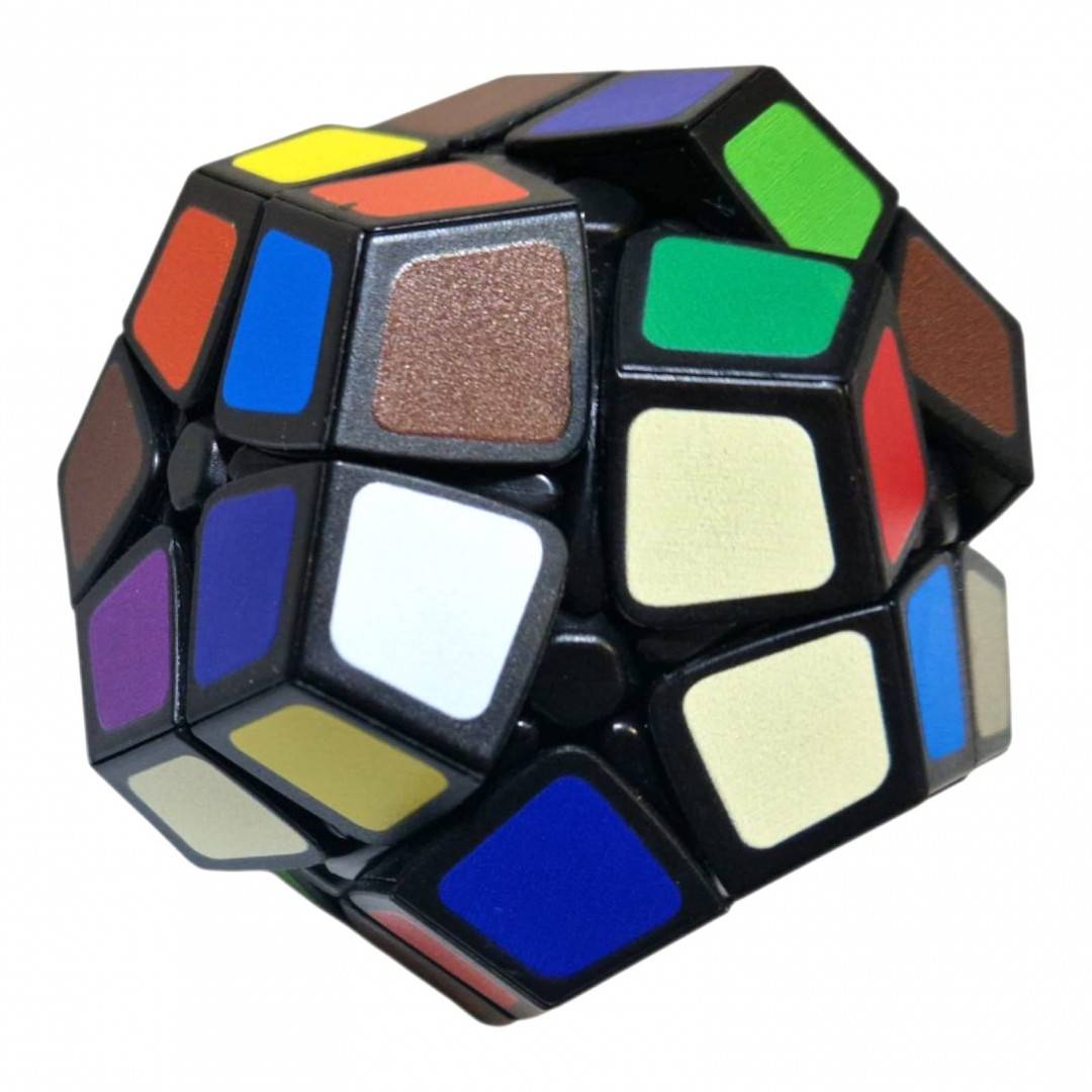 Cub magic profesional cu 12 laturi, Megaminx, puzzle 3D pentru minti curajoase