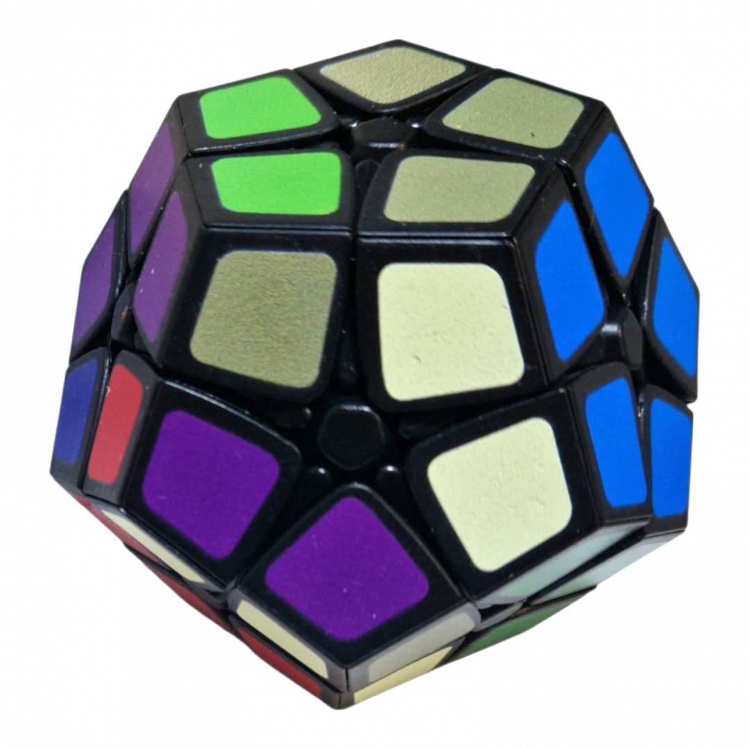 Cub magic profesional cu 12 laturi, Megaminx, puzzle 3D pentru minti curajoase