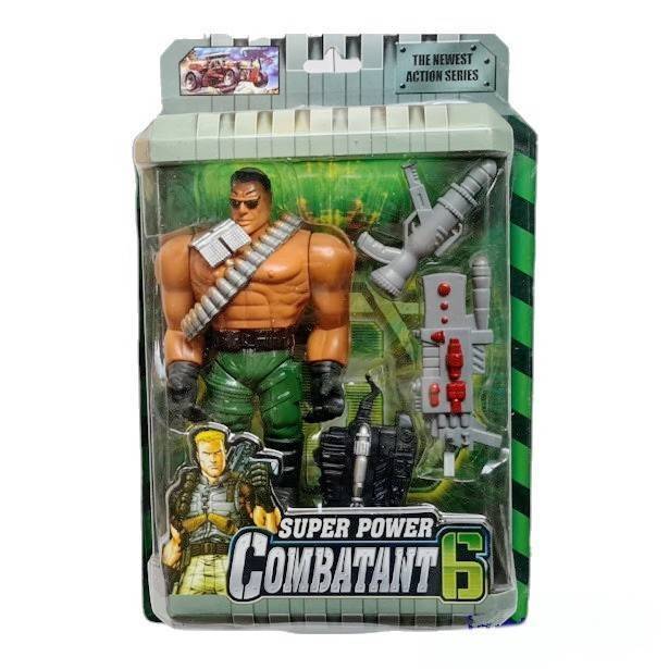 figurina super power, combatant 6, 17 cm