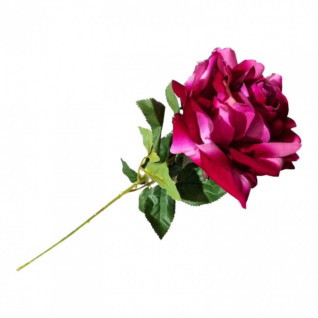 Flori artificiale, fir trandafir, 75 cm