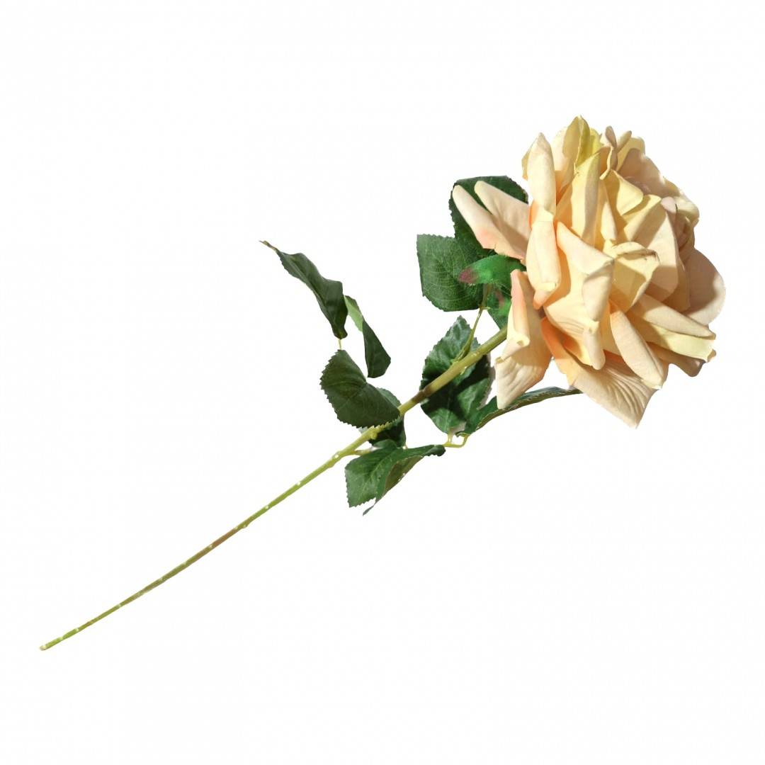 Flori artificiale, fir trandafir, 75 cm