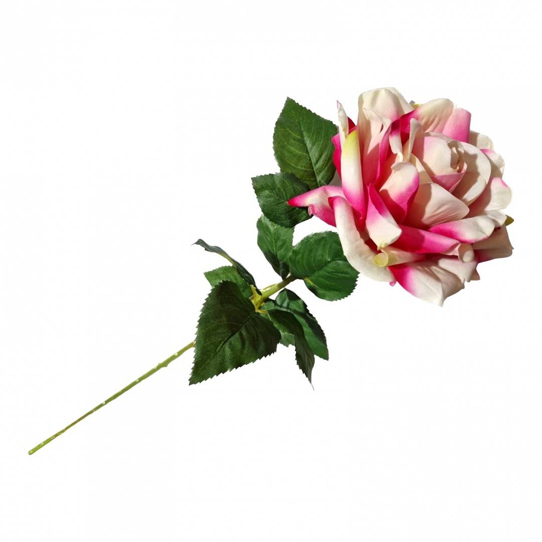 Flori artificiale, fir trandafir, 75 cm
