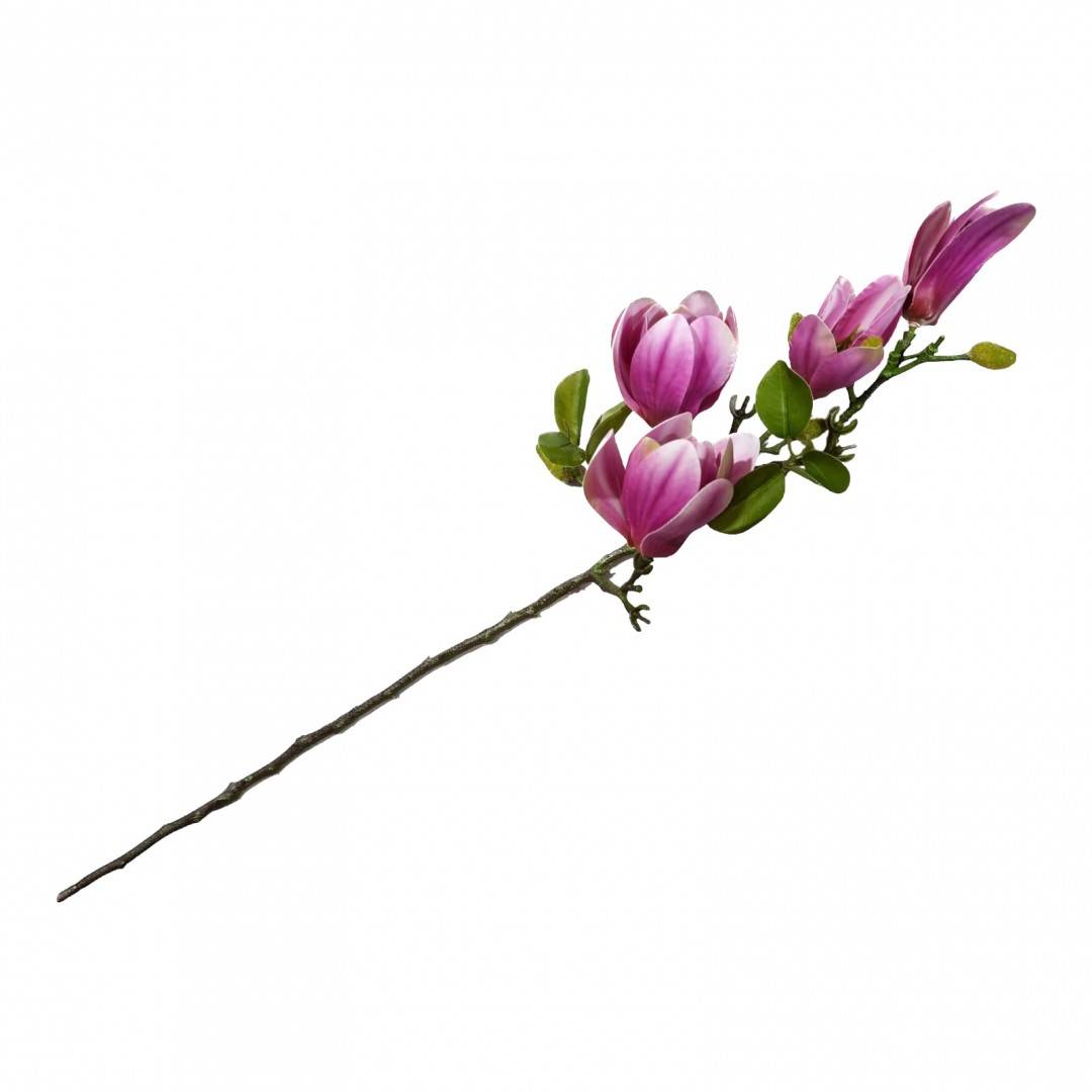 Flori artificiale, magnolie, silicon, 60 cm