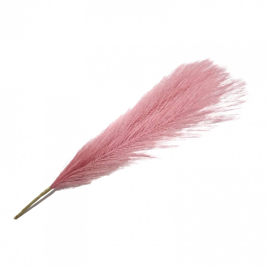 flori artificiale, pampas, buchet 5 fire, 45 cm