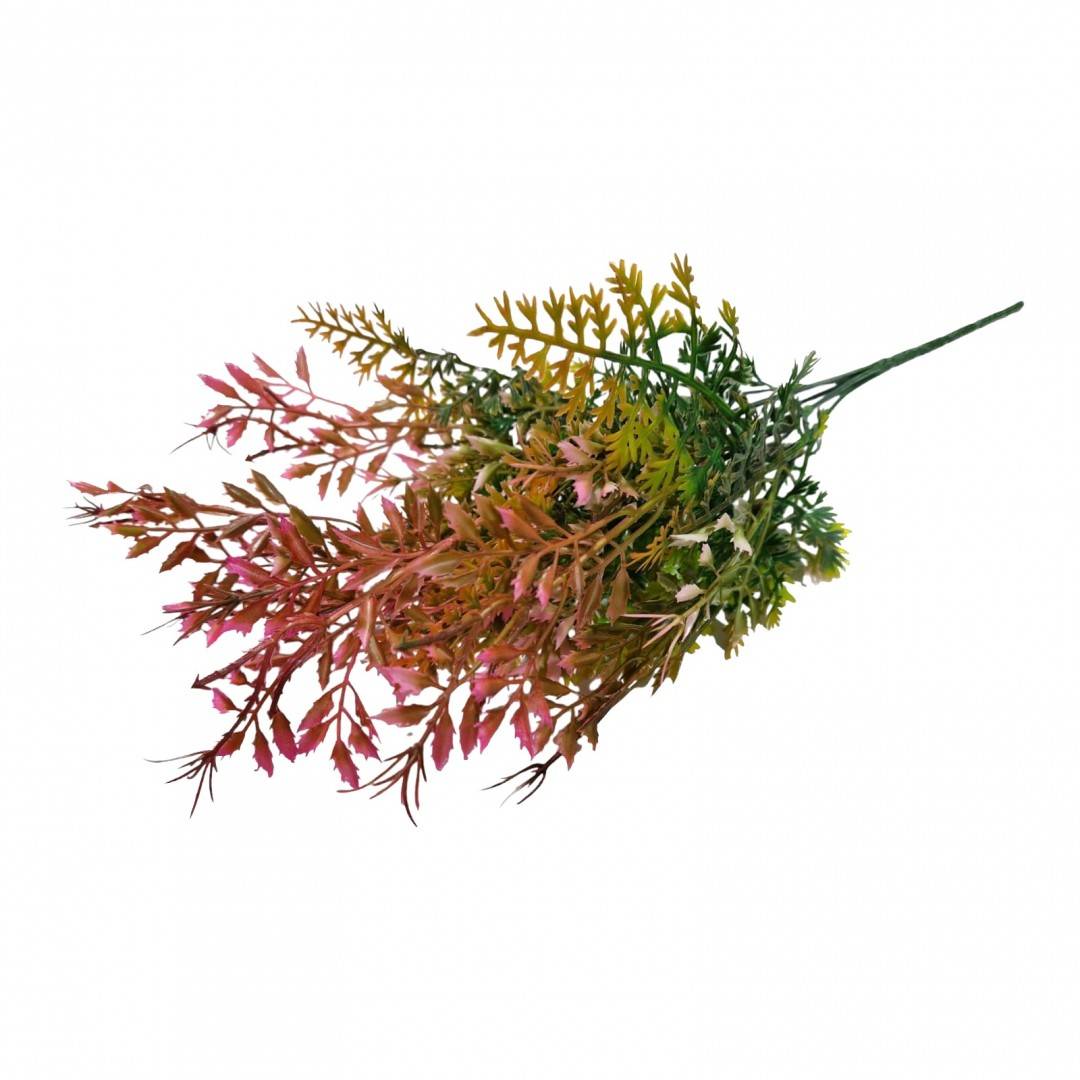 frunze artificiale, buchet de 7 fire, 45 cm