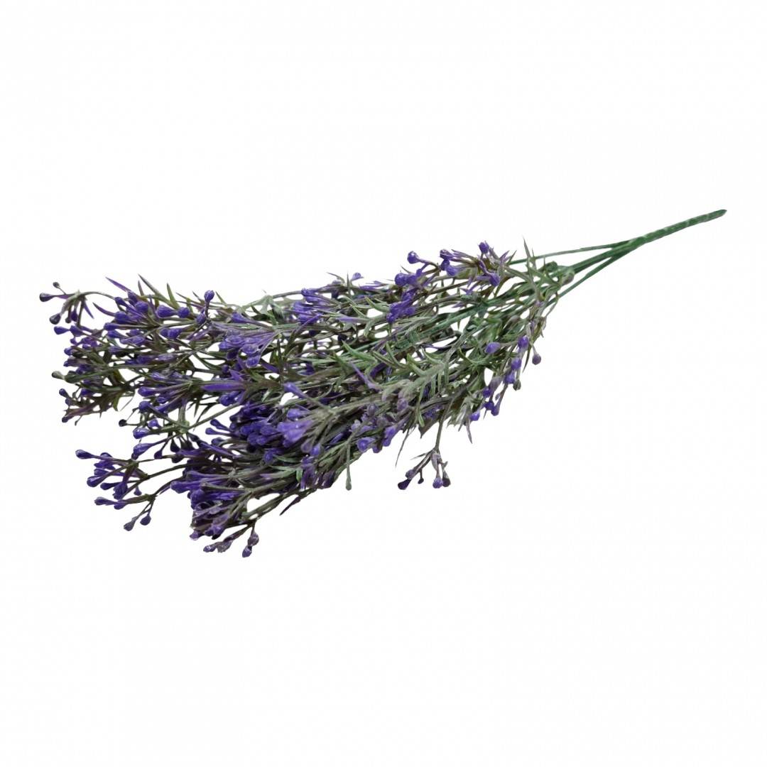 frunze artificiale cu muguri colorati, buchet de 5 fire, 35 cm