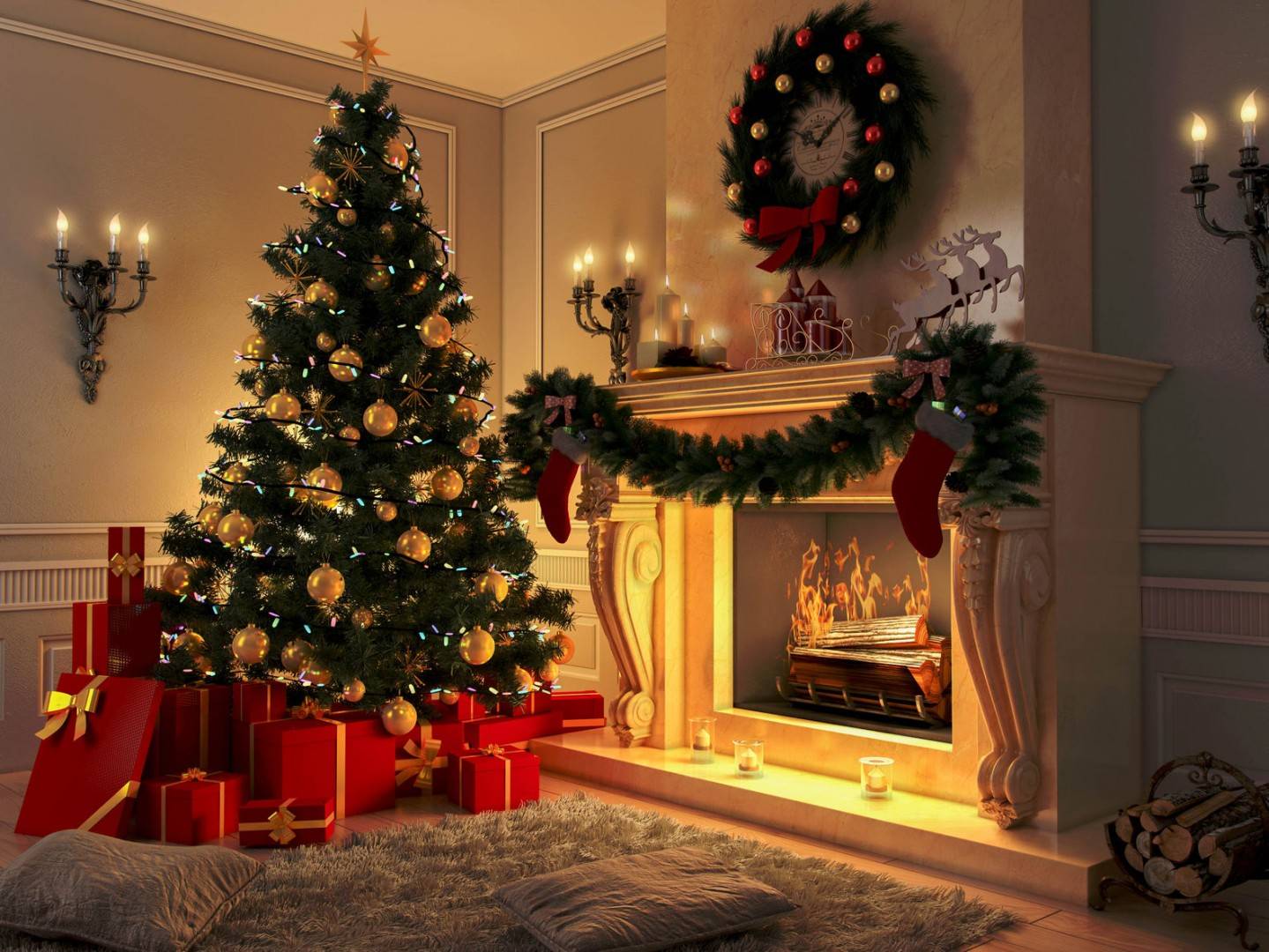 ghirlanda artificiala de brad bogata in crengute pentru decorarea locuintelor, 2.70 m