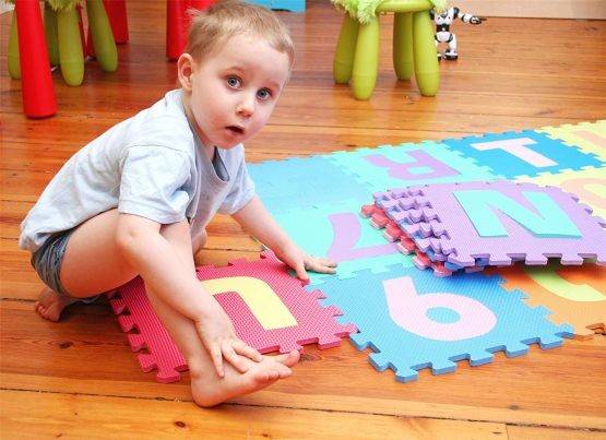puzzle covor din spuma, antiderapant, termoizolant, joc educativ cu litere, 10 piese
