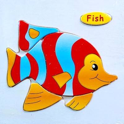puzzle lemn, piese mari, vietuitoare