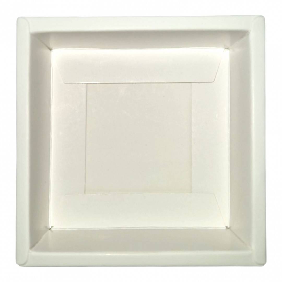 Set 5 Cutii Carton Premium cu Capac Transparent, Gata Montate, 8.5x8.5x3.5 cm