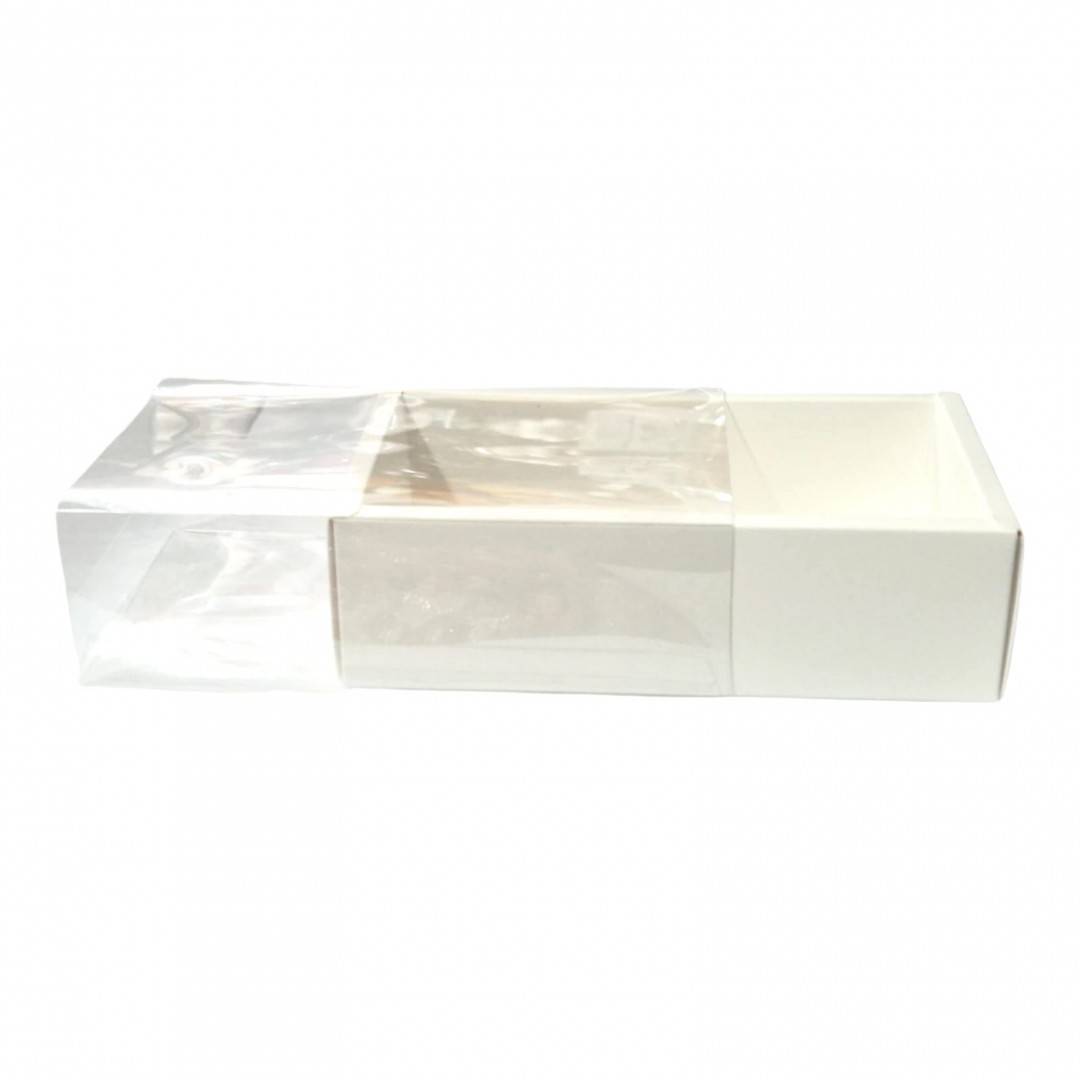 Set 5 Cutii Carton Premium cu Capac Transparent, Gata Montate, 17x10x5 cm