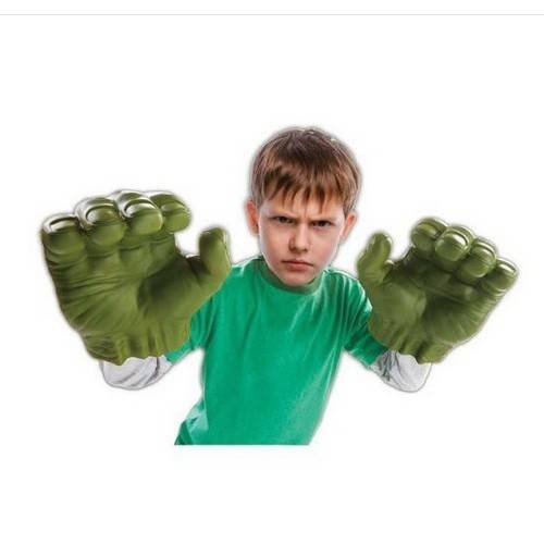 Set de joaca Supererou, manusi carnaval, pumnii lui Hulk