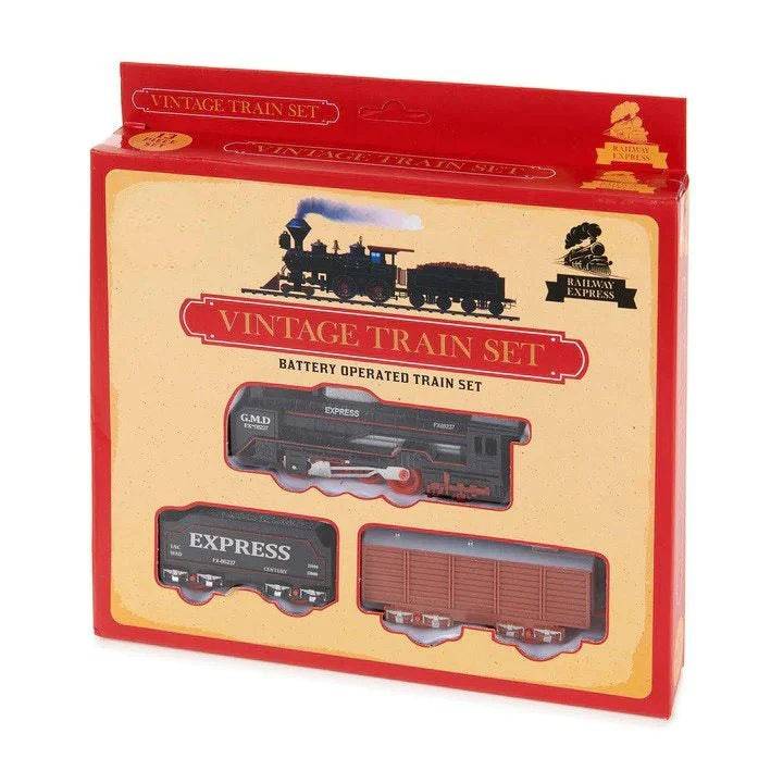 Set tren electric Express cu sine, lumini