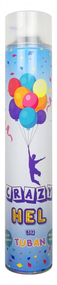 Tub Spray heliu pentru baloane, 12L, pentru 2 baloane normale