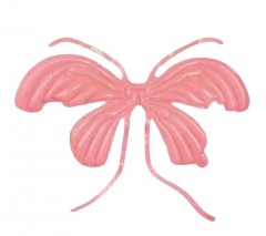 balon folie cu supapa de autoetansare, figurina aripi fluture, 100 cm, roz