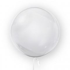 balon transparent, 45 cm