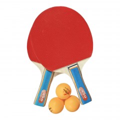 set 2 palete tenis de masa, ping pong, 3 mingi, ASD