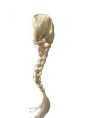 peruca Elsa, coada impletita 60 cm