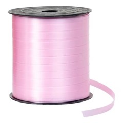 Rafie profesionala pentru legat baloane, 5mm x 457 m, roz