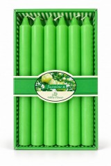 Set 6 Lumanari Parfumate cu Mar Verde, Jasmine & White Flower, Lungime 20 cm