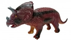 triceratops, dinozaur din plastic moale cu sunete specifice, 50 cm lungime, Jurassic World