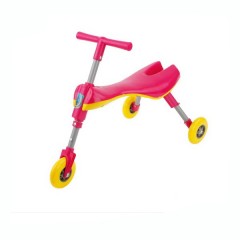 tricicleta pliabila, fara pedale, 60 x 41 cm, roz